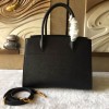 Prada Tote Saffiano City Leather Black 1BA049