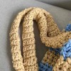 Prada large blue raffia tote bag