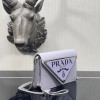 Prada mini shoulder purple bag