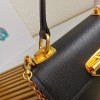 Prada Saffiano Leather Symbole Black Bag 1BN021