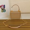 Prada Saffiano Leather Symbole Beige Bag 1BN021