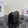 Prada small nappa leather spectrum bag in black