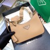 Prada Re-Edition 2005 Saffiano Beige Leather Bag