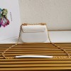 Prada Saffiano White Leather Bag