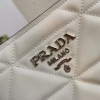 Prada bucket white bag