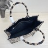 Prada Symbole jacquard fabric large bag