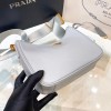 Prada Re-Edition 2005 Saffiano Blue Leather Bag