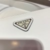 Prada Saffiano leather mini bag in white