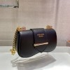 Prada Saffiano Sidonie Black Bag