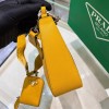 Prada Re-Edition 2005 Saffiano Yellow LeatherBag