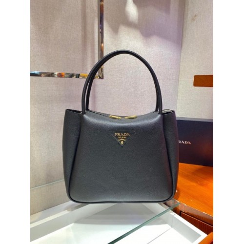 Prada medium logo-plaque tote bag