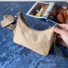 Prada Re-Edition 2005 Nylon Bag Beige 1BH204