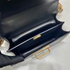 Prada Cahier black leather shoulder bag 1BD045