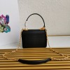 Prada Saffiano Leather Symbole Black Bag 1BN021