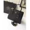 Prada Saffiano Large Tote in Black
