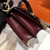 Prada Cahier black & red leather shoulder bag 1BD045