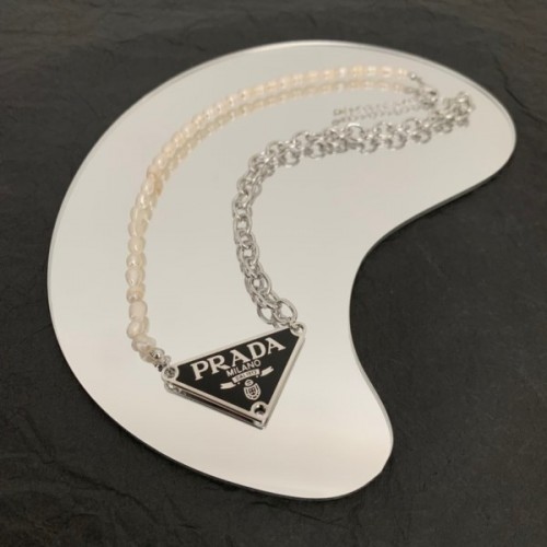 Prada pearl necklace