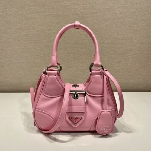 Prada Moon padded pink nappa leather bag