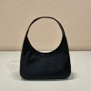 Prada nylon side logo shouldder bag