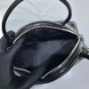 Prada Triangle Black Leather Bag