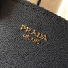 Prada Tote Saffiano City Leather Black 1BA049