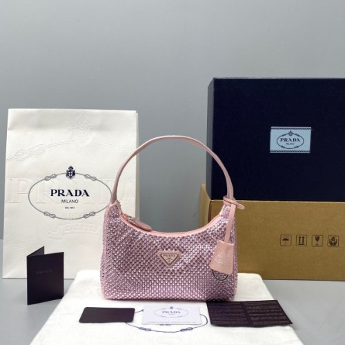 Prada Re-Edition 2000 Nylon Pink Bag