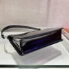Prada Saffiano leather mini bag in black