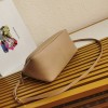 Prada Small beige leather handbag 1BC145