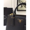 Prada Saffiano Large Tote in Black