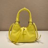 Prada Moon padded yellow nappa leather bag