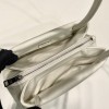 Prada small white nappa leather top handle bag