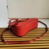 Prada Saffiano Red Leather Medium Sidonie Bag 1BN005