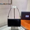 Prada Saffiano leather mini bag in black