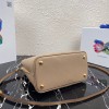 Prada Saffiano Top Handle Bag Beige 1BN012