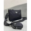 Prada Re-Nylon and Saffiano leather shoulder bag