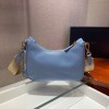 Prada Re-Edition 2005 Saffiano blue leather bag 1BH204