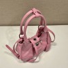 Prada Moon padded pink nappa leather bag