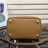 Prada Medium Saffiano Leather Dark Beige Bag