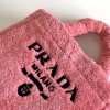 Prada Petal Pink Terry tote bag