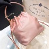 Prada re-nylon pink bucket bag