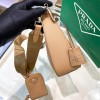 Prada Re-Edition 2005 Saffiano Beige Leather Bag