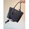 Prada tote black nylon bag