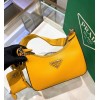 Prada Re-Edition 2005 Saffiano Yellow LeatherBag