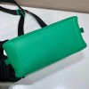 Prada Triangle Green Leather Bag