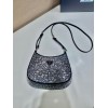 Prada Cleo Glitter in Black