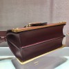 Prada Cahier red leather 1BD045 shoulder bag