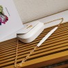 Prada Saffiano White Leather Bag
