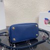 Prada Saffiano Top Handle Bag Blue 1BN012