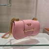 Prada Saffiano Sidonie Pink Bag