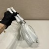 Prada Moon padded white nappa leather bag
